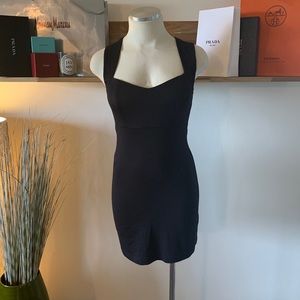 Crimson Ivy Little Black Dress